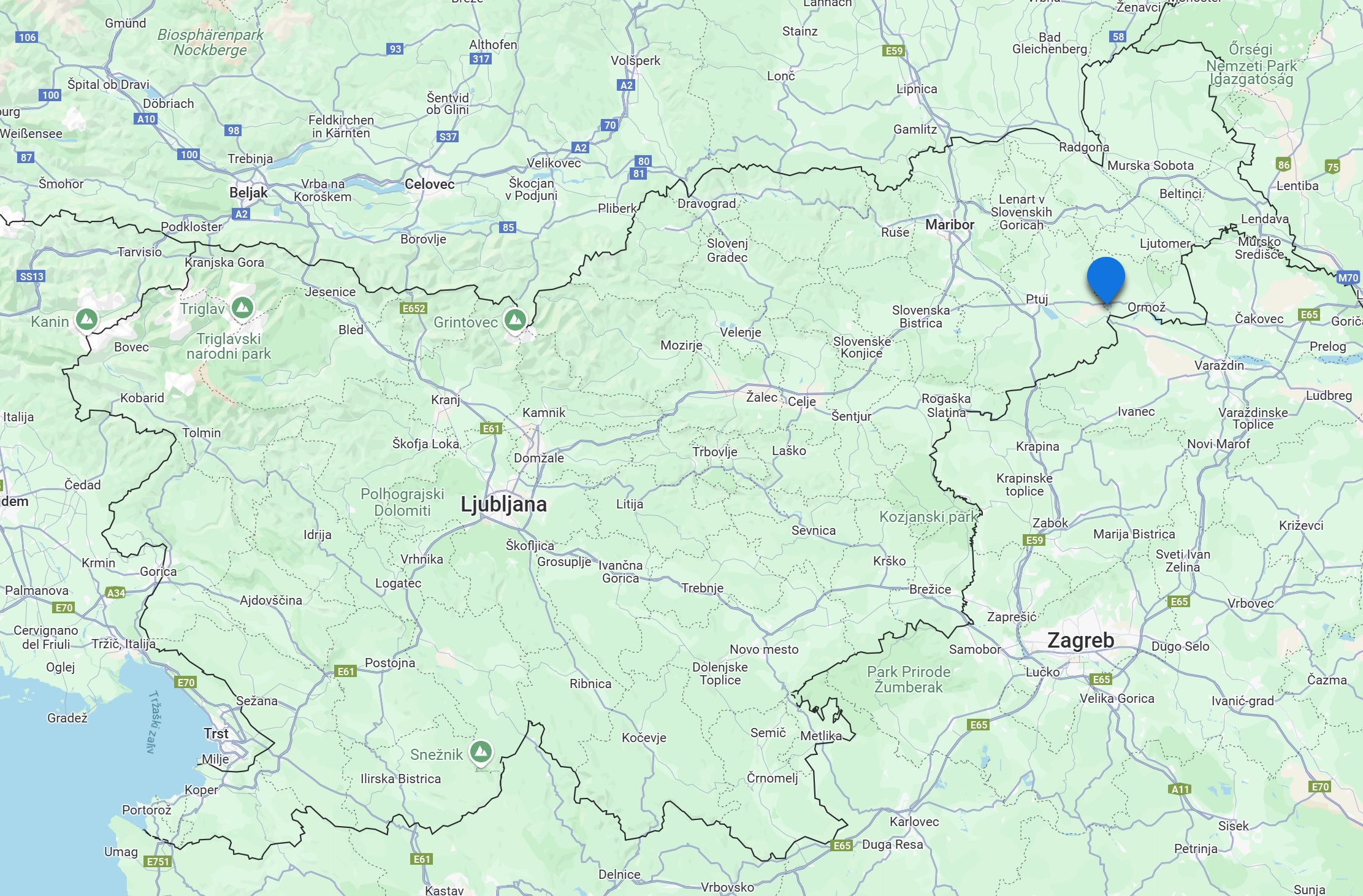 lokacija salon podgorci