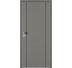 Design notranja vrata AURA 800 s črnimi letvicami 